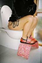 Peachy Poop Stool