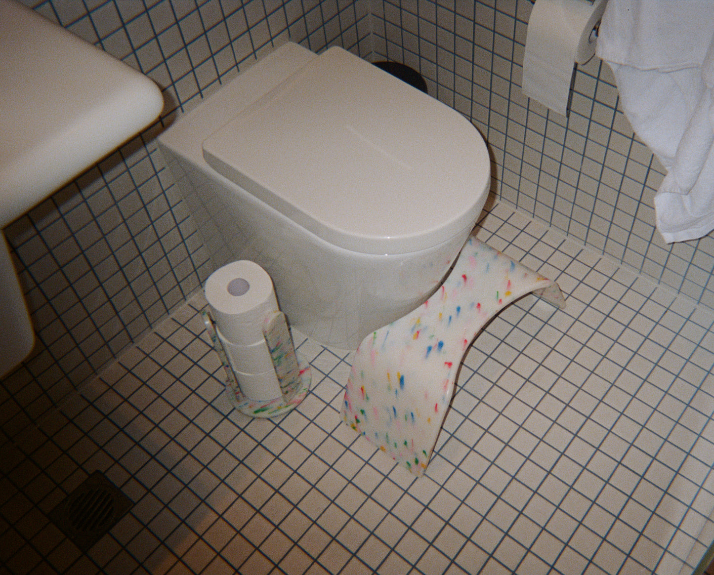 Toilet Roll Holder - Fairy Bread