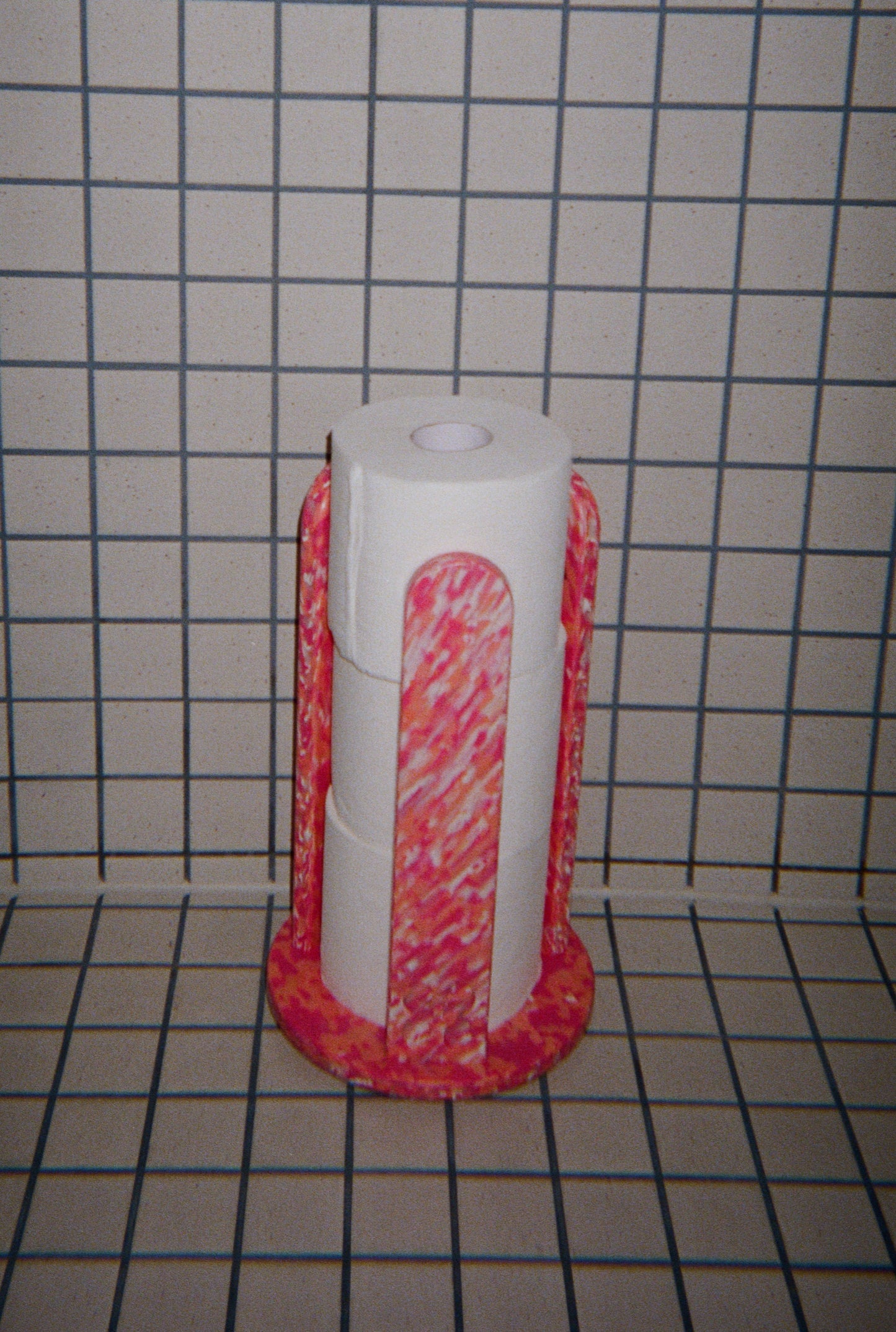 Toilet Roll Holder - Peachy