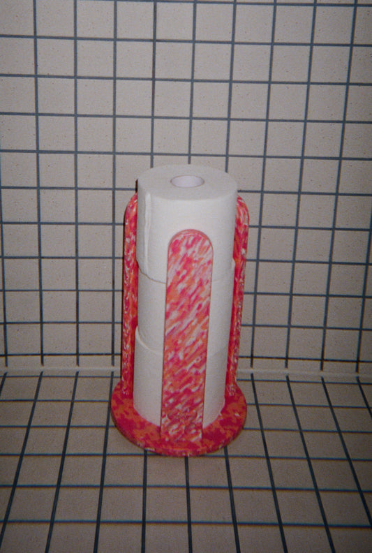 Toilet Roll Holder - Peachy