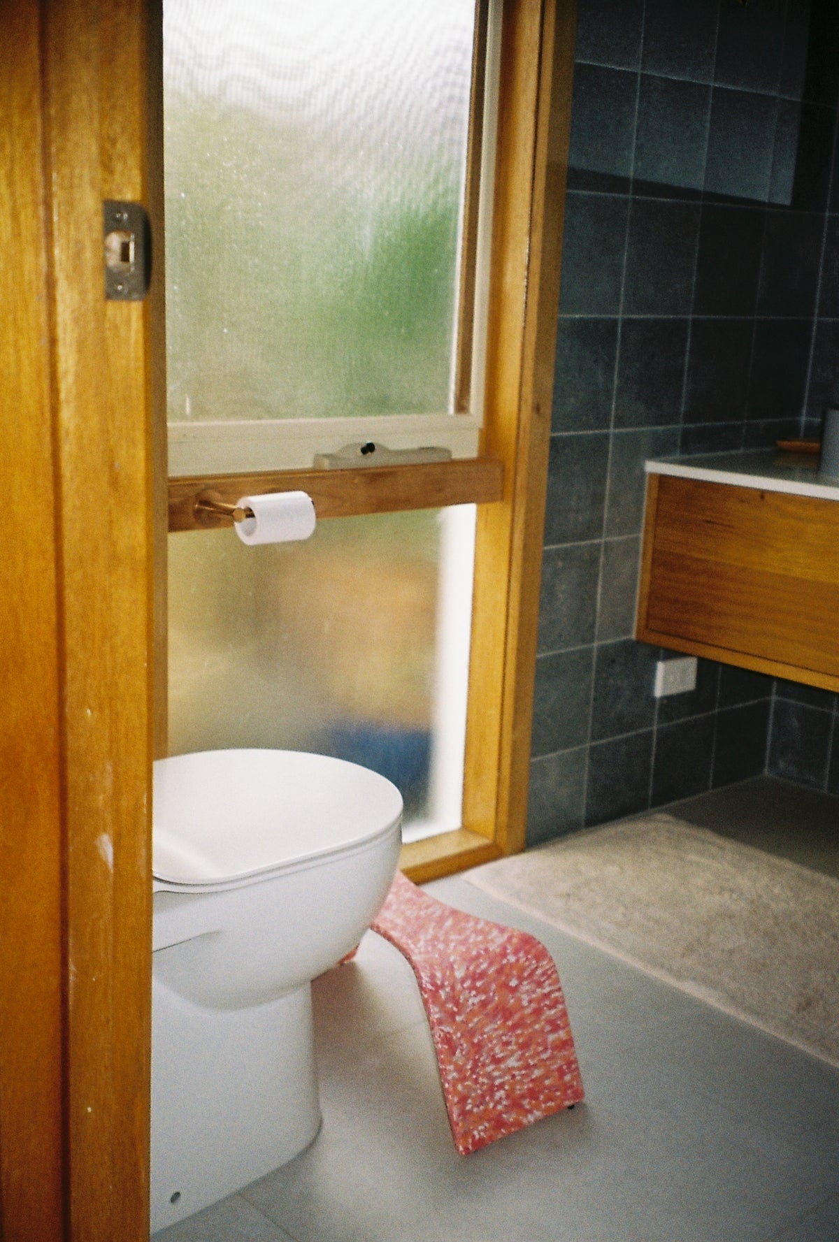 Peachy Poop Stool