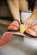 Peachy Poop Stool